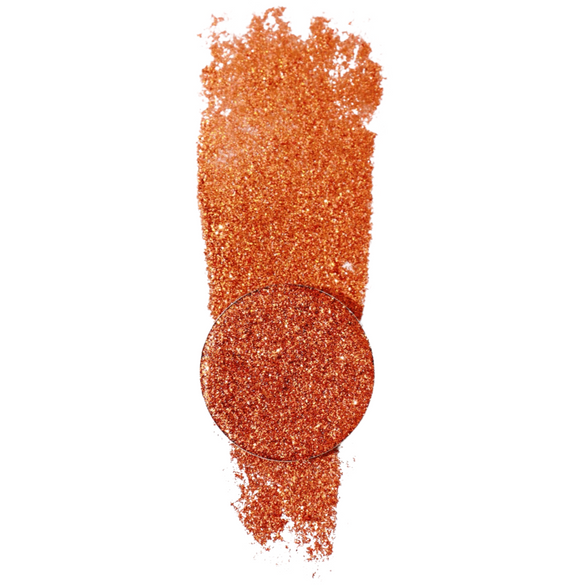 Autumn Sunset  --- Pressed Glitter